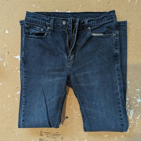 510 Skinny Fit Levi's Flex Men's Jeans, Dark Wash Size W32 L34 - Picture 5 of 8